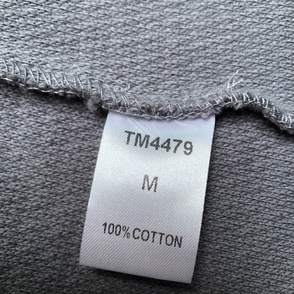 THML Gray Cropped Sweater Jacket Bell Sleeves M - Picture 5 of 7